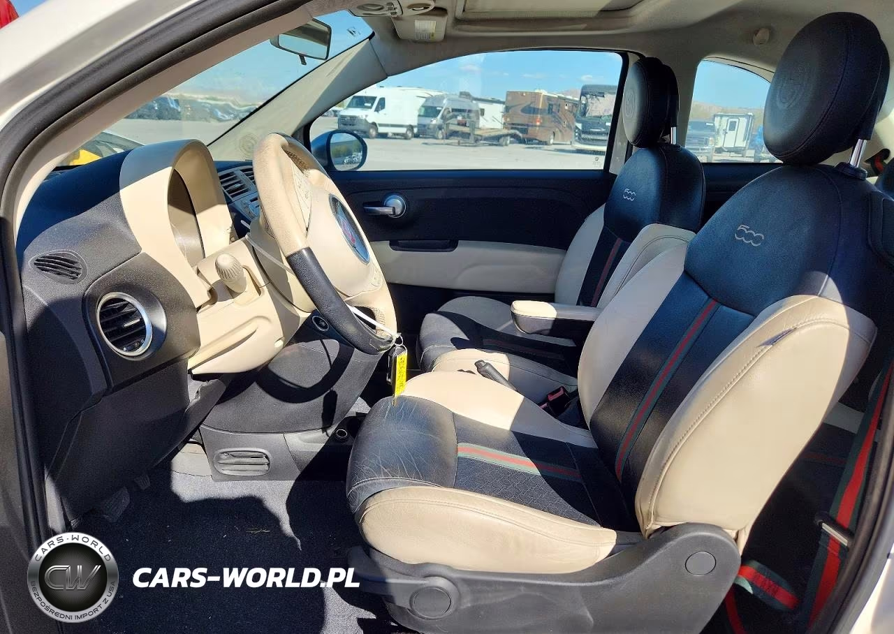 2012 Fiat 500 Lounge VIN:3C3CFFCR4CT229110 - 7