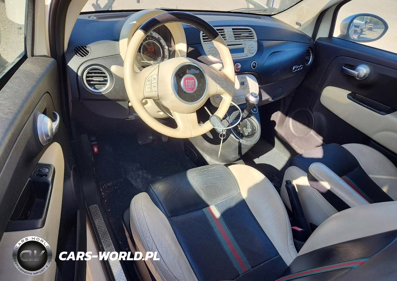 2012 Fiat 500 Lounge VIN:3C3CFFCR4CT229110 - 8
