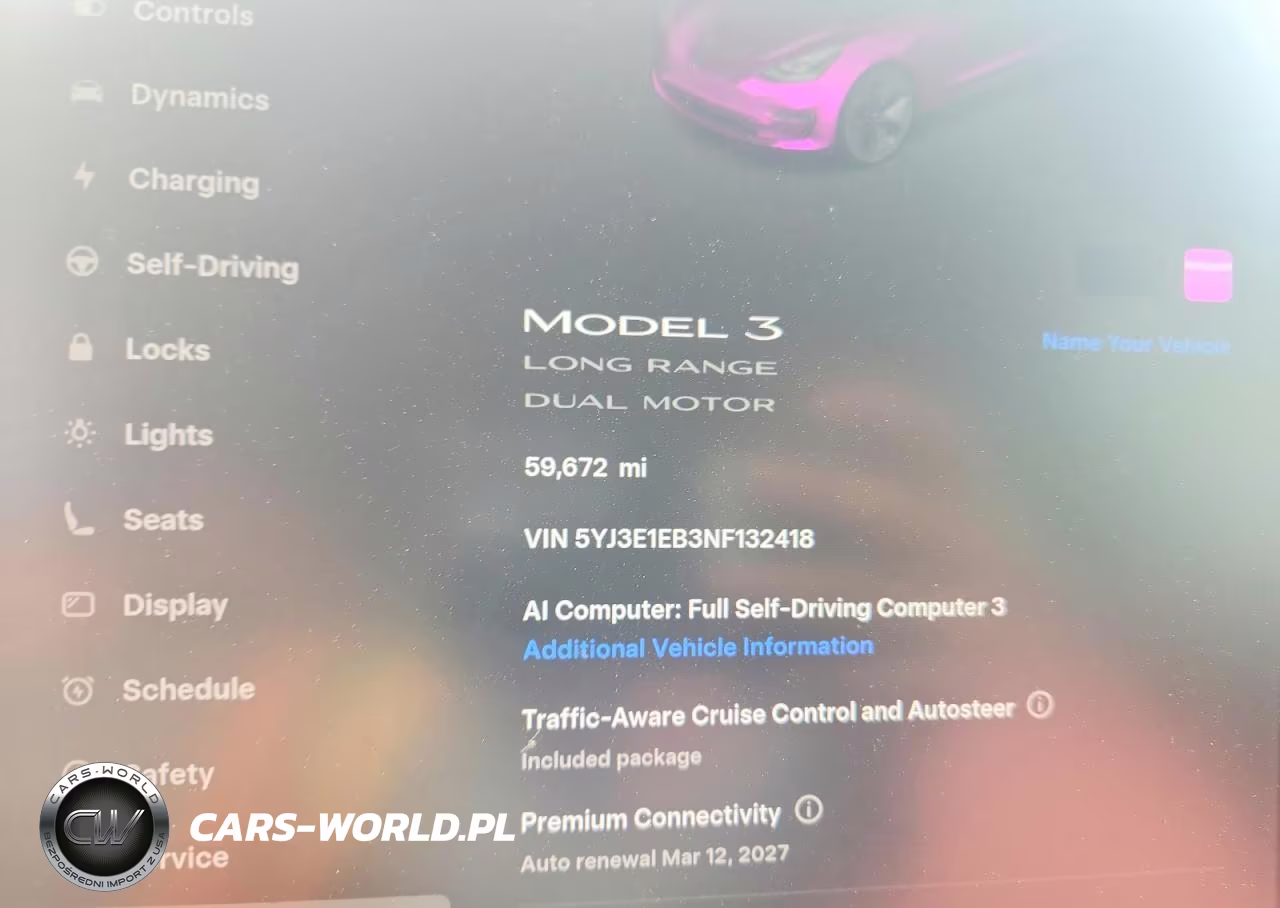 2022 Tesla Model 3 VIN:5YJ3E1EB3NF132418 - 9