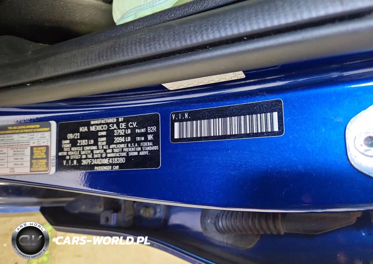 2021 Kia Forte Gt Line VIN:3KPF34ADXME418380 - 13