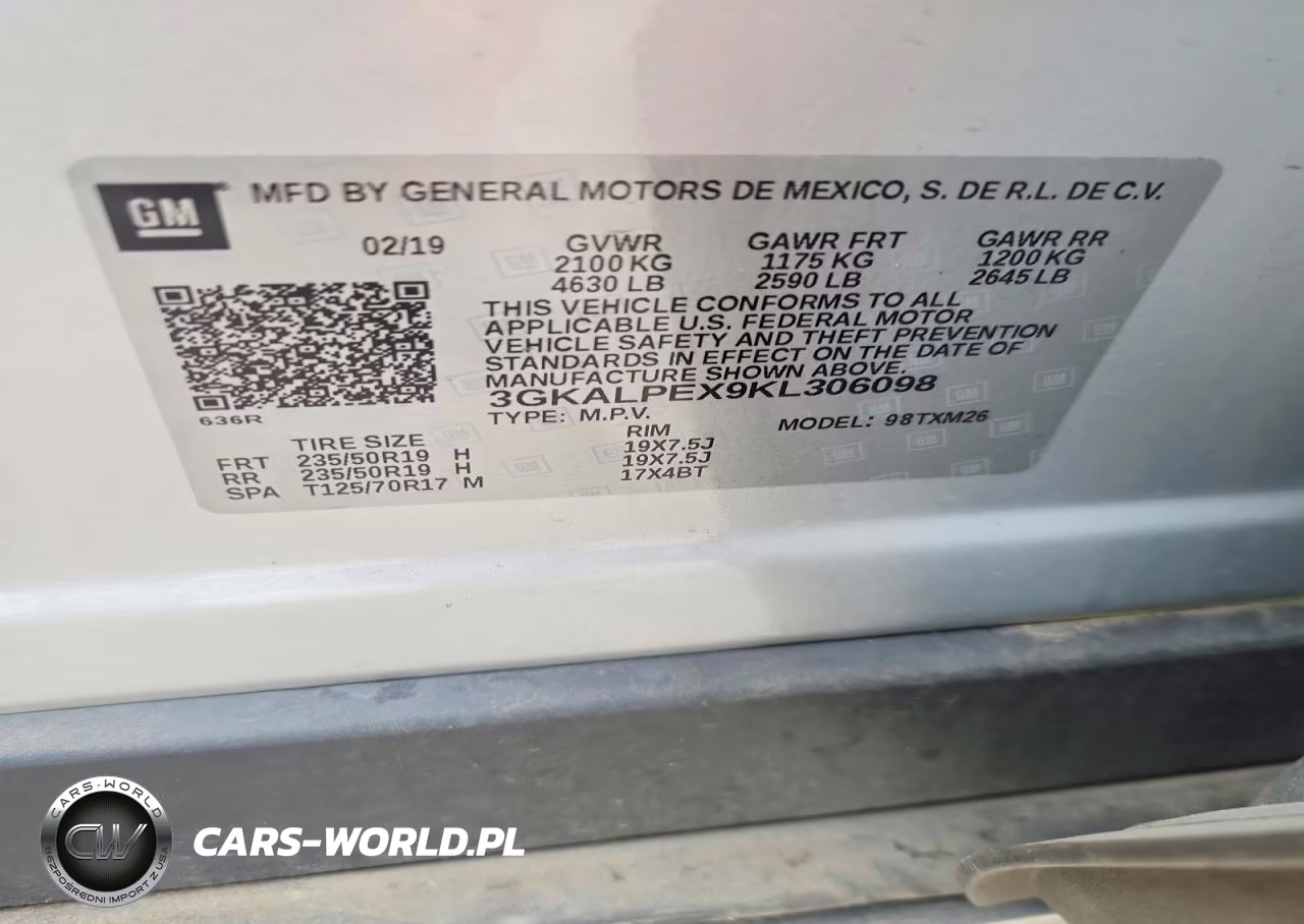 2019 GMC Terrain Slt VIN:3GKALPEX9KL306098 - 14