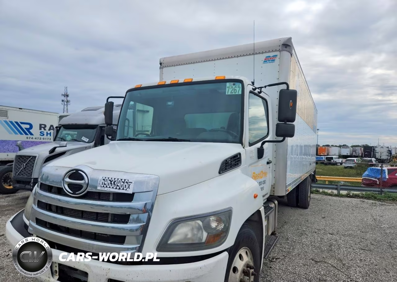 2016 Hino 258-268 Box Truck VIN:5PVNJ8JV0G4S61028 - 13