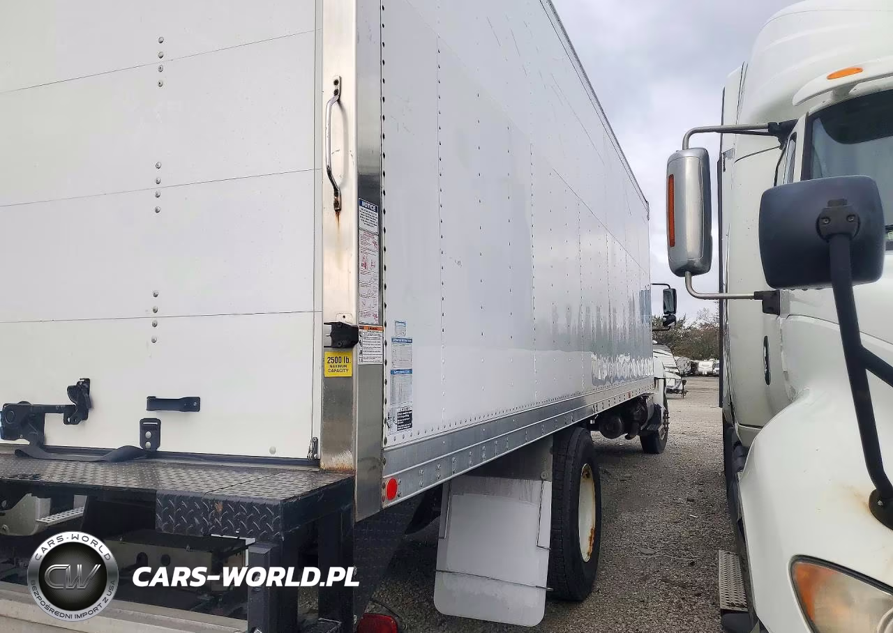 2016 Hino 258-268 Box Truck VIN:5PVNJ8JV0G4S61028 - 3