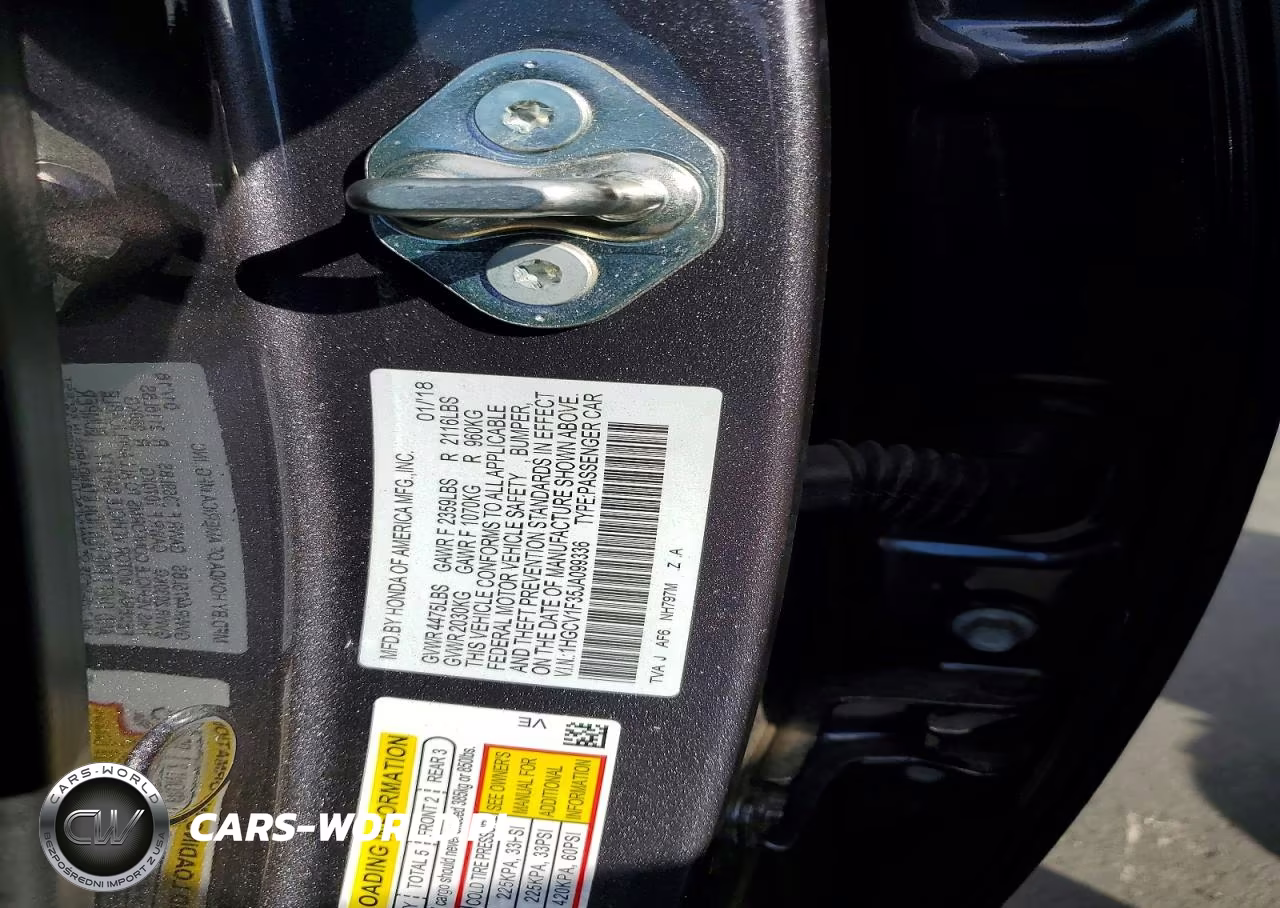 2018 Honda Accord Sport VIN:1HGCV1F35JA099336 - 12