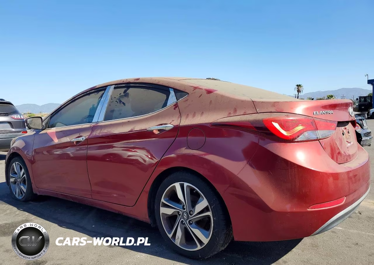 2015 Hyundai Elantra Limited VIN:5NPDH4AE0FH550323 - 2