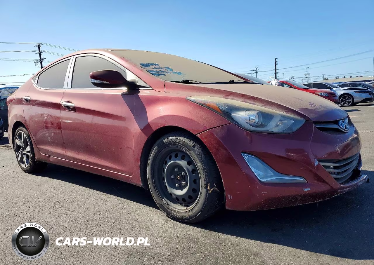 2015 Hyundai Elantra Limited VIN:5NPDH4AE0FH550323 - 4