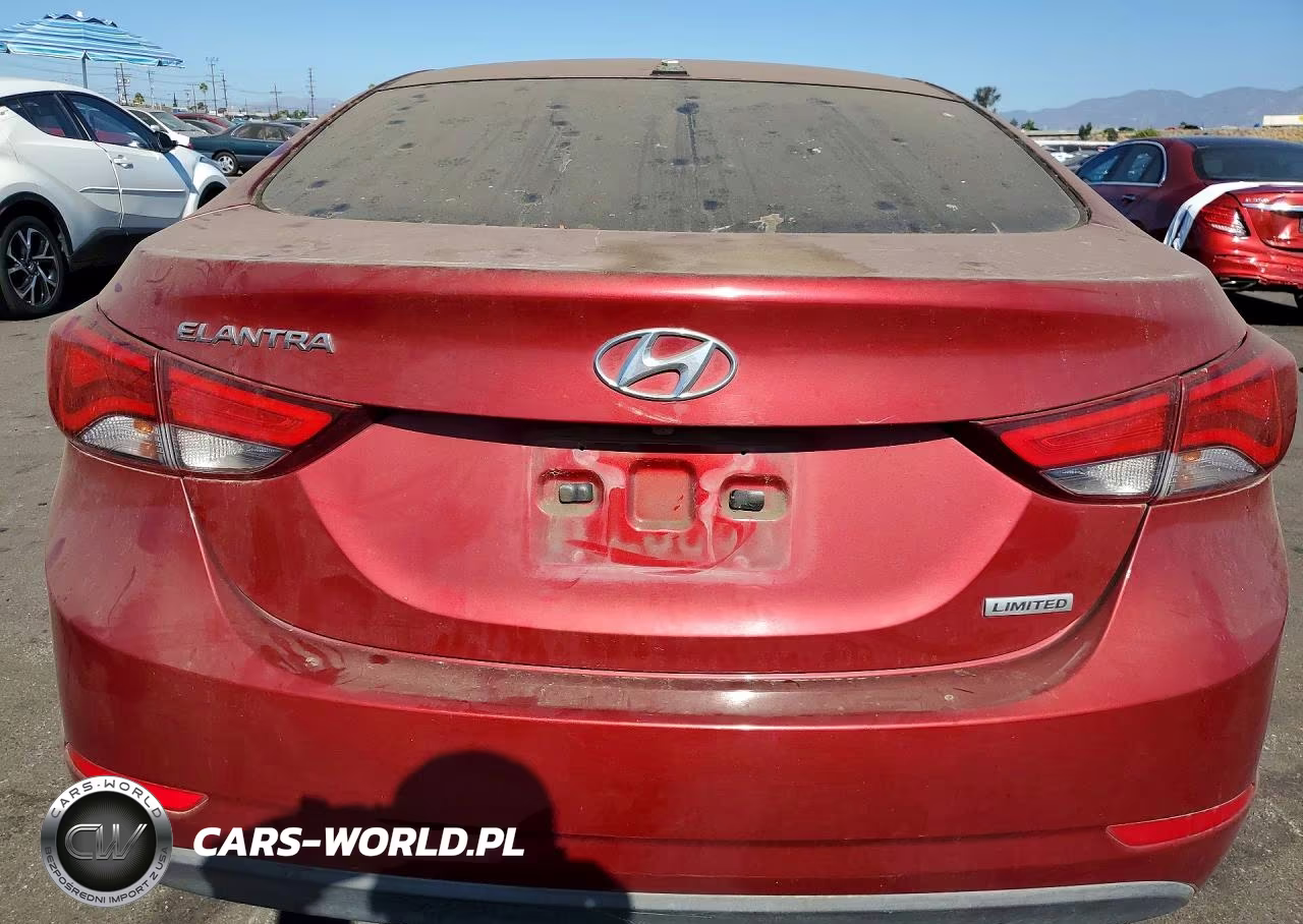 2015 Hyundai Elantra Limited VIN:5NPDH4AE0FH550323 - 6