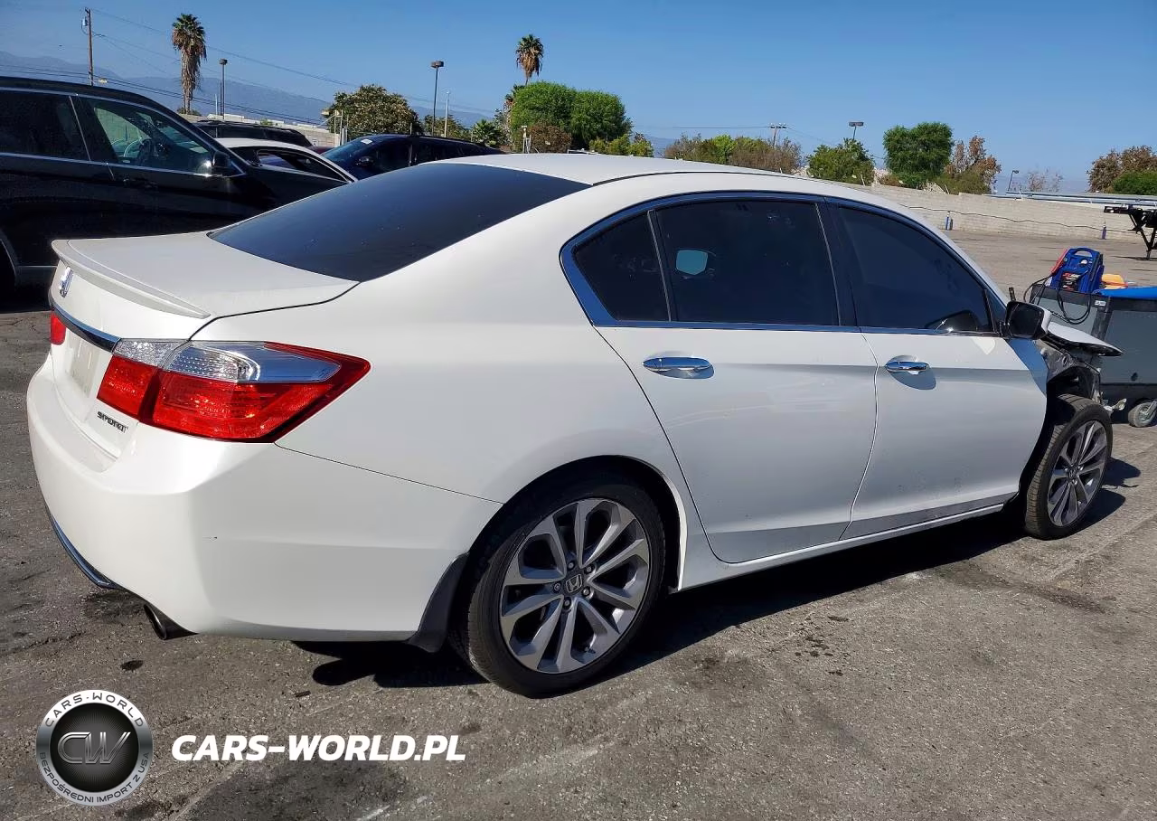 2014 Honda Accord Sport VIN:1HGCR2F54EA033653 - 3