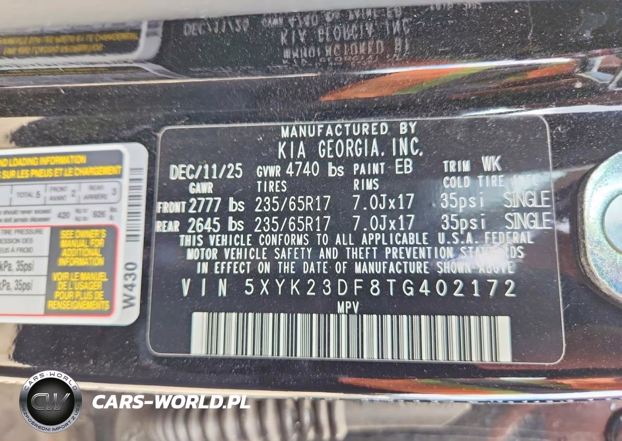 2026 Kia Sportage Lx VIN:5XYK23DF8TG402172 - 14