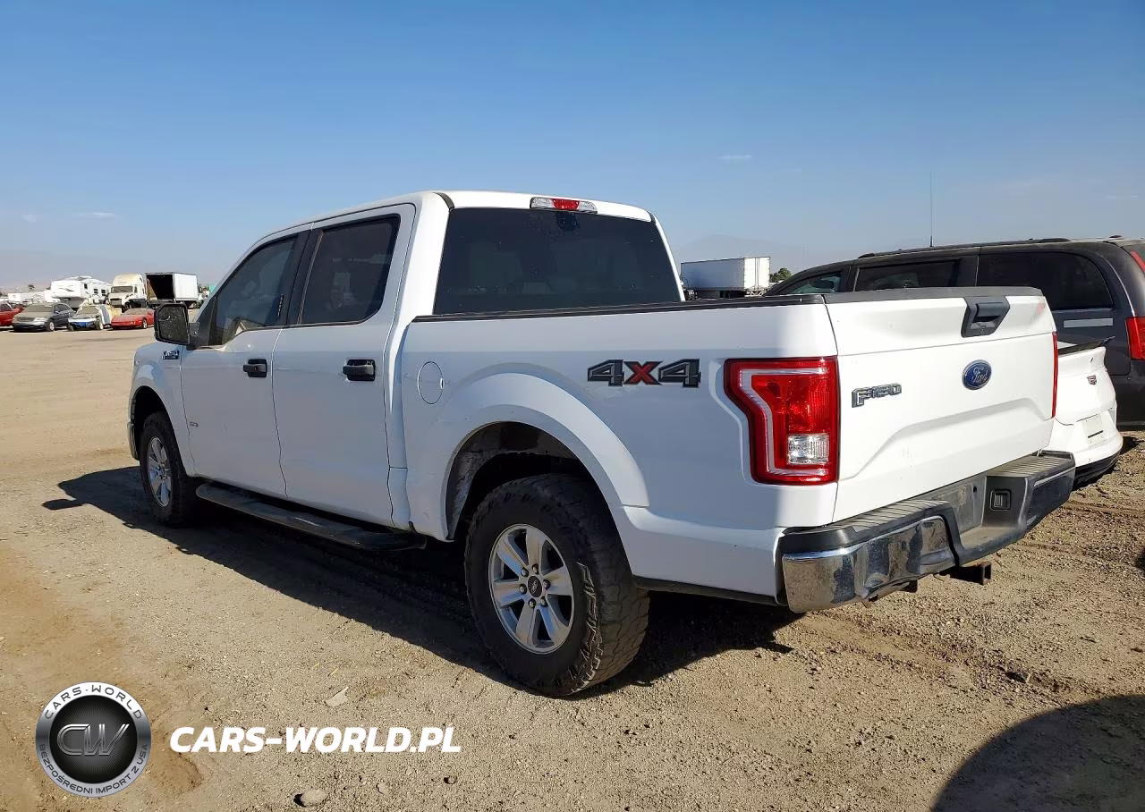 2017 Ford F150 Supercrew VIN:1FTEW1EP9HFA28016 - 2