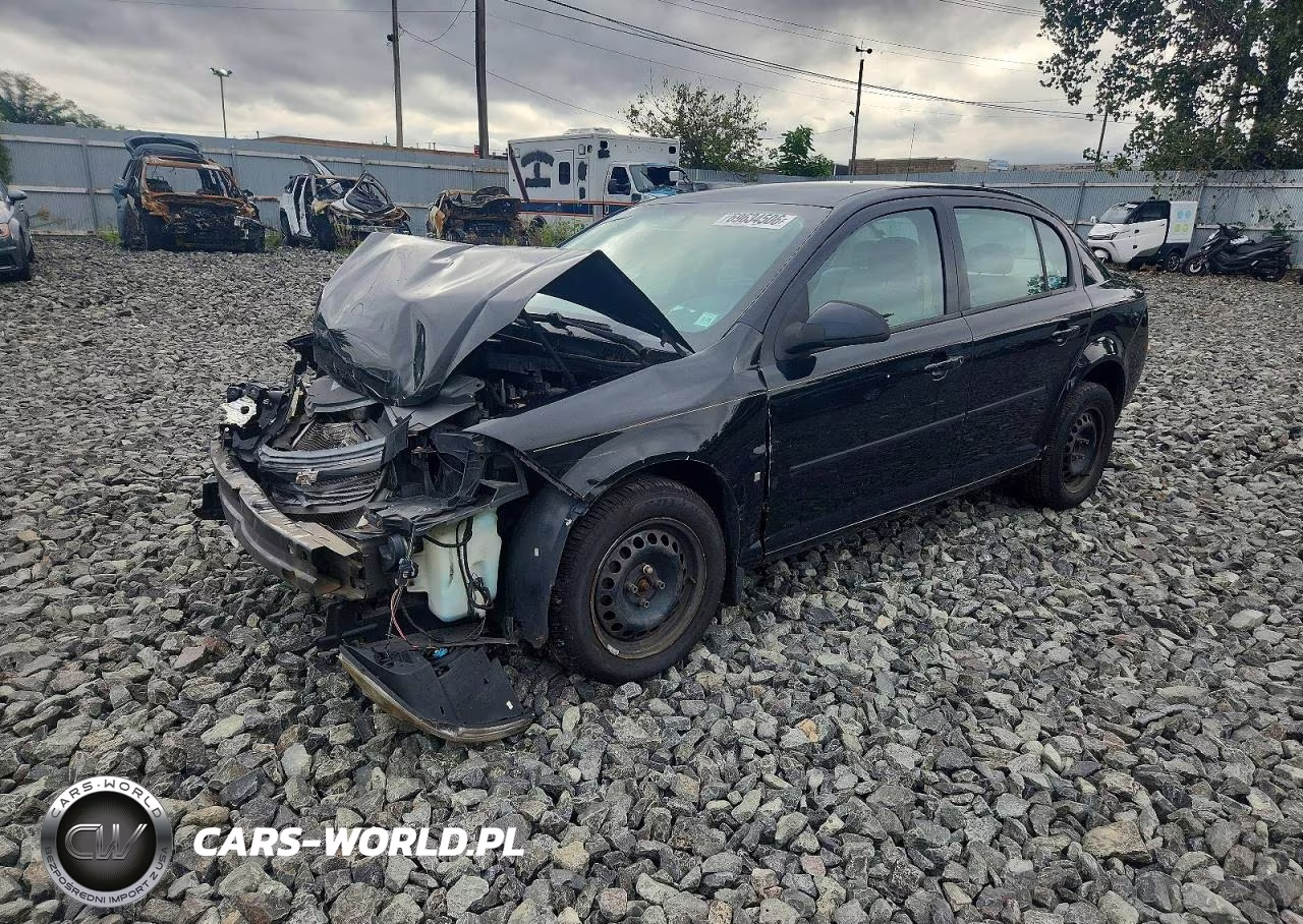 2008 Chevrolet Cobalt Lt VIN:1G1AL58F087259956 - 2
