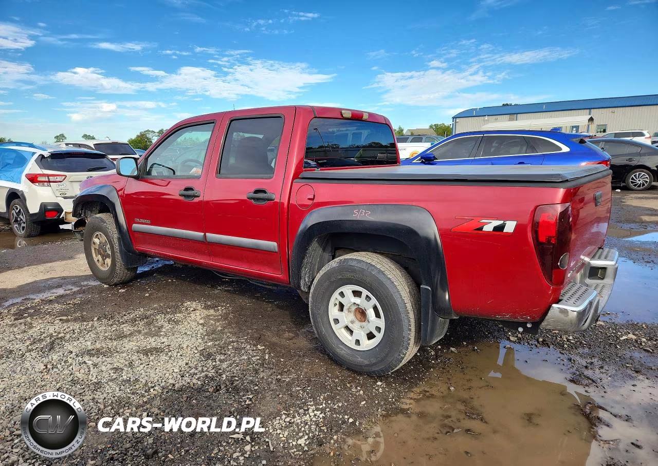 2004 Chevrolet Colorado VIN:1GCDS136748174284 - 2