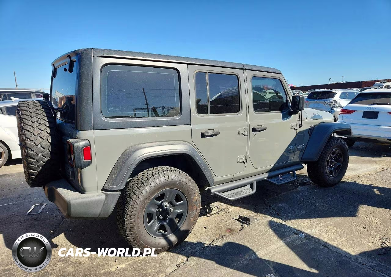 2018 Jeep Wrangler Unlimited Sport VIN:1C4HJXDN2JW232581 - 3