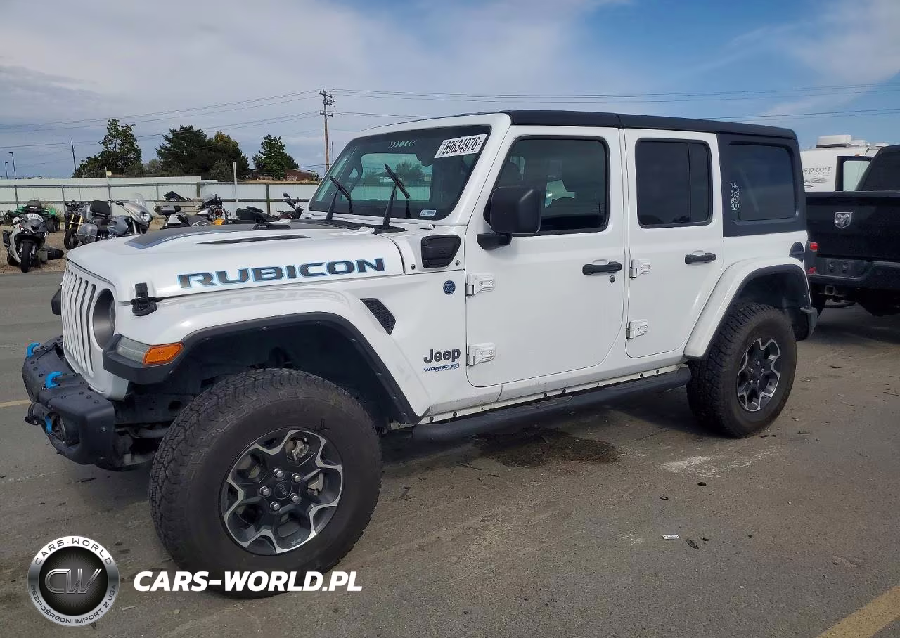 2021 Jeep Wrangler Unlimited Rubicon 4Xe VIN:1C4JJXR60MW803265 - 1