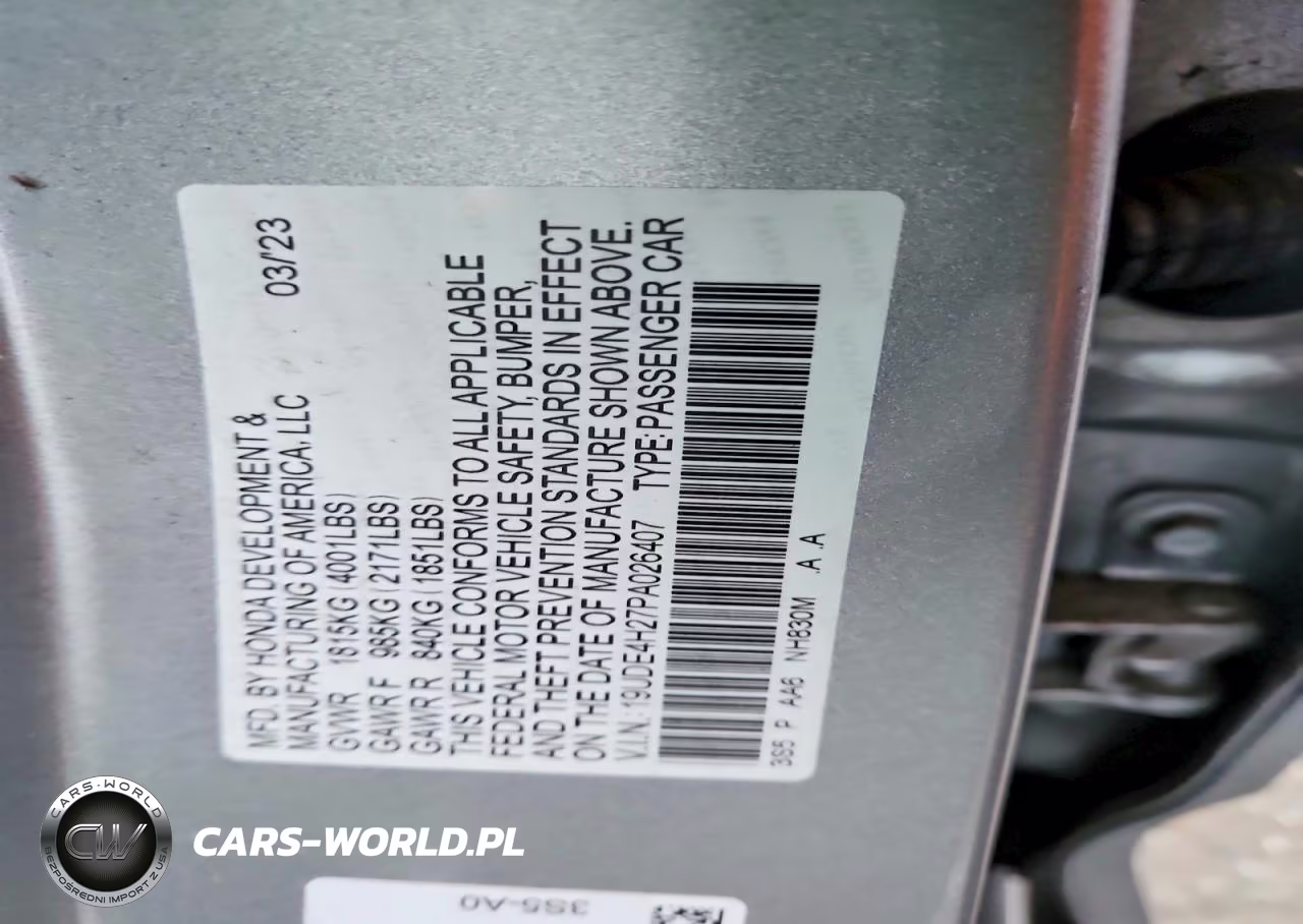 2023 Acura Integra VIN:19UDE4H27PA026407 - 12