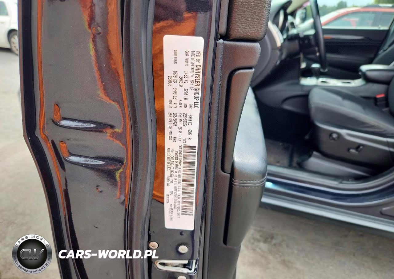 2012 Jeep Grand Cherokee Laredo VIN:1C4RJFAG1CC347388 - 13