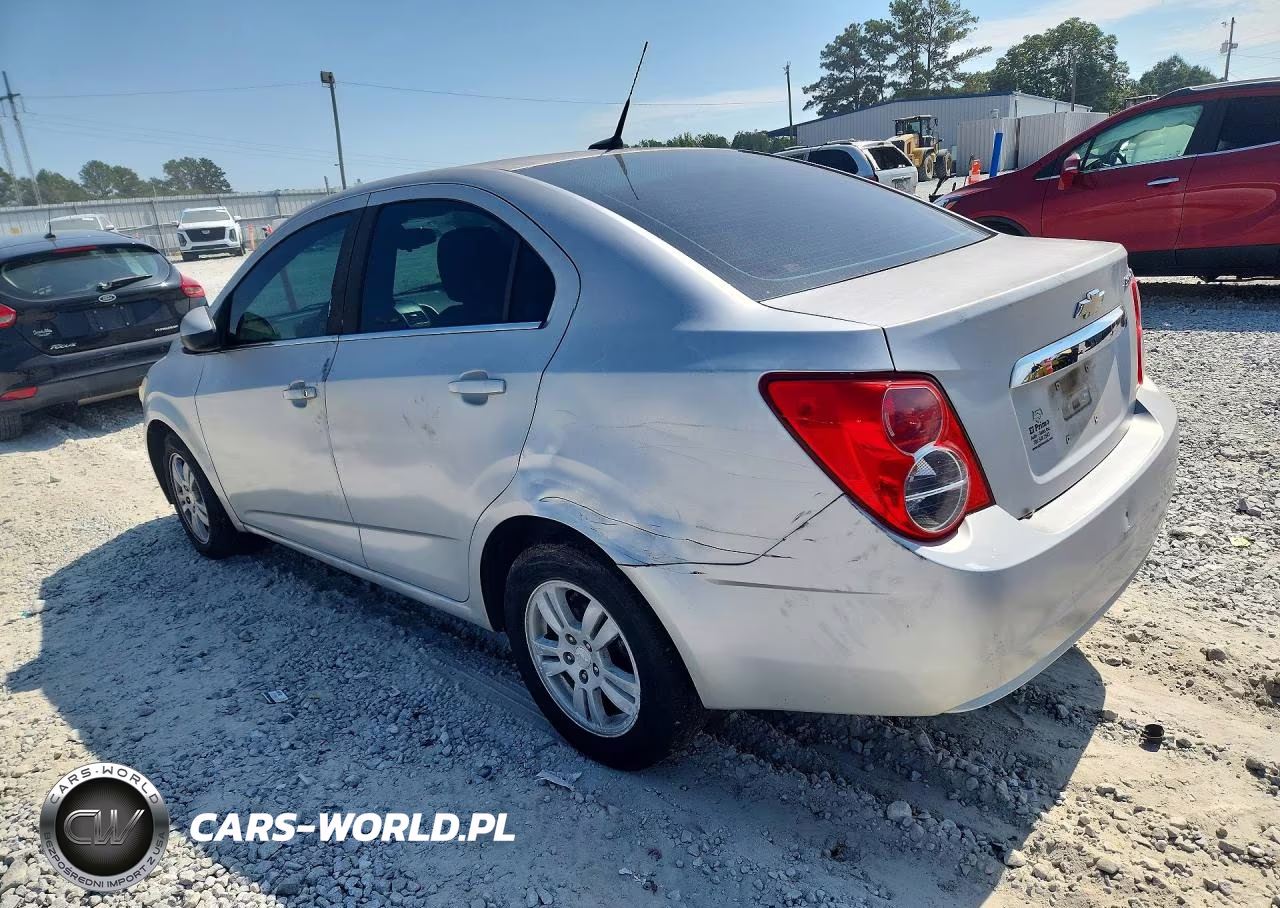 2014 Chevrolet Sonic Lt VIN:1G1JC5SH3E4175959 - 2