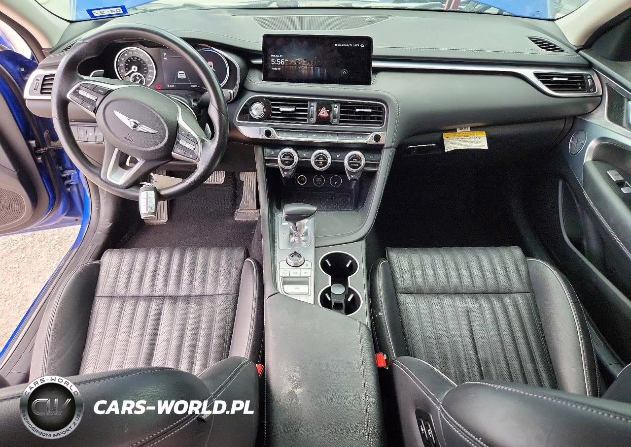 2022 Genesis G70 2.0T VIN:KMTG34TA5NU103708 - 8