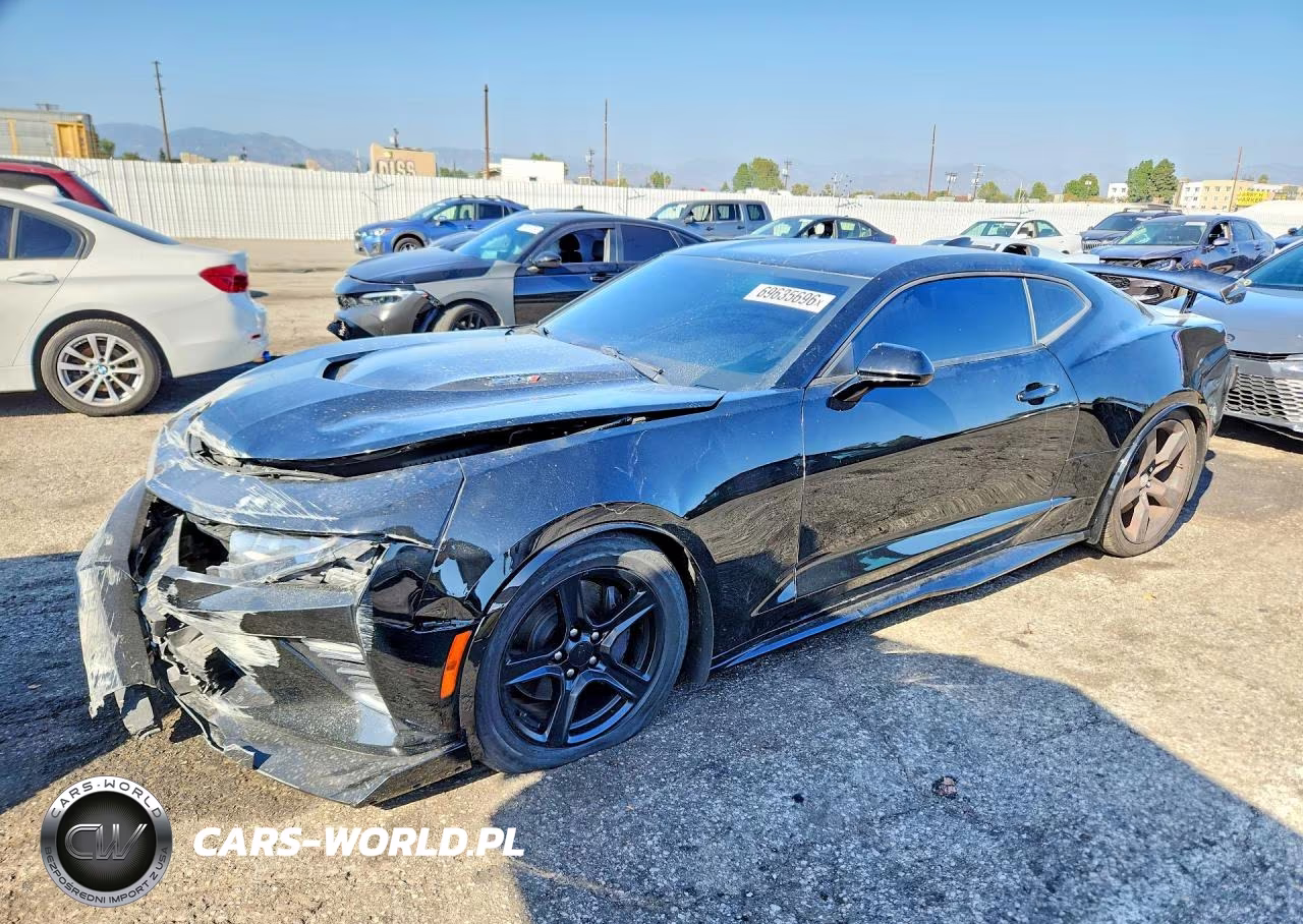 2017 Chevrolet Camaro Ss VIN:1G1FE1R72H0162119 - 1