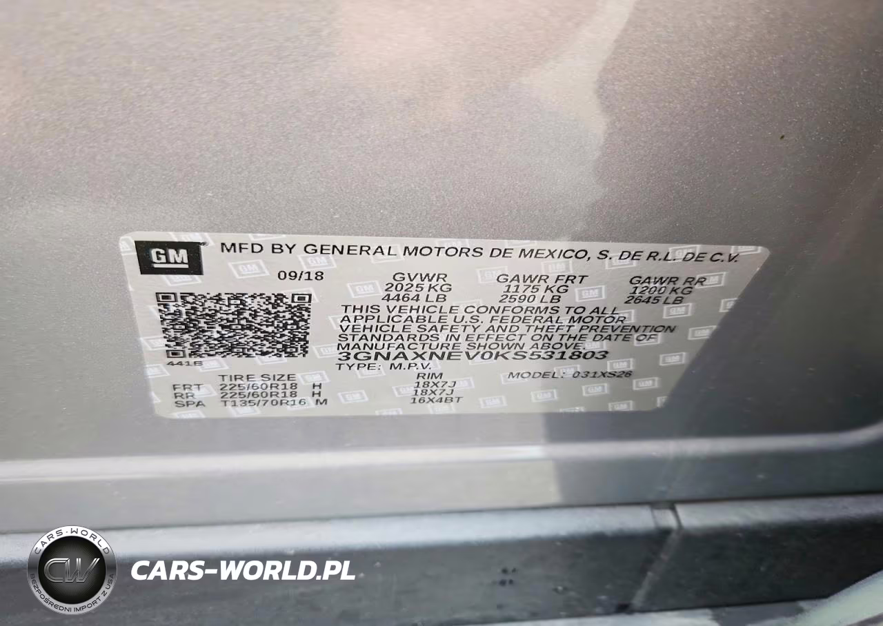 2019 Chevrolet Equinox Premier VIN:3GNAXNEV0KS531803 - 13