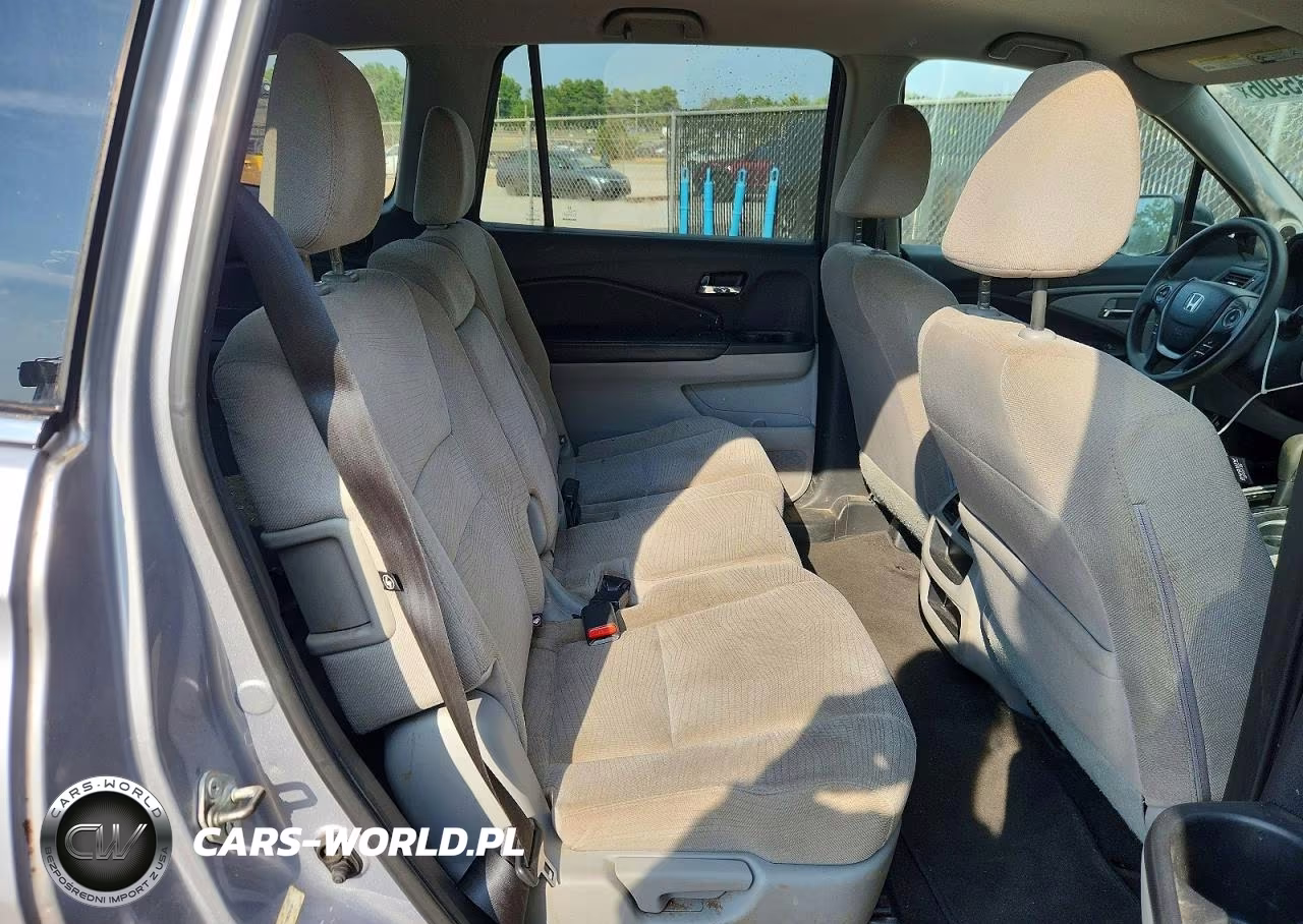 2016 Honda Pilot Lx VIN:5FNYF5H17GB026134 - 11