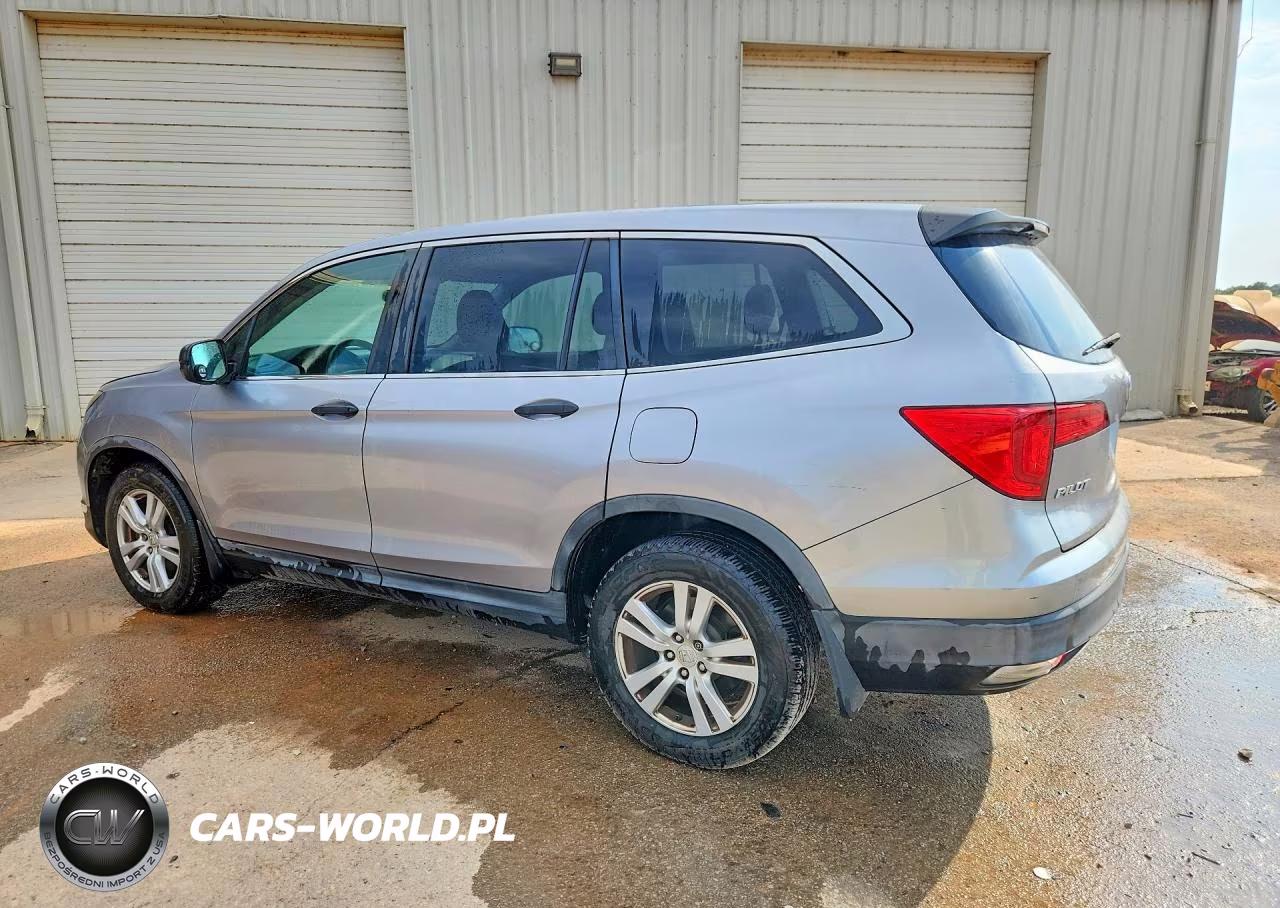 2016 Honda Pilot Lx VIN:5FNYF5H17GB026134 - 2