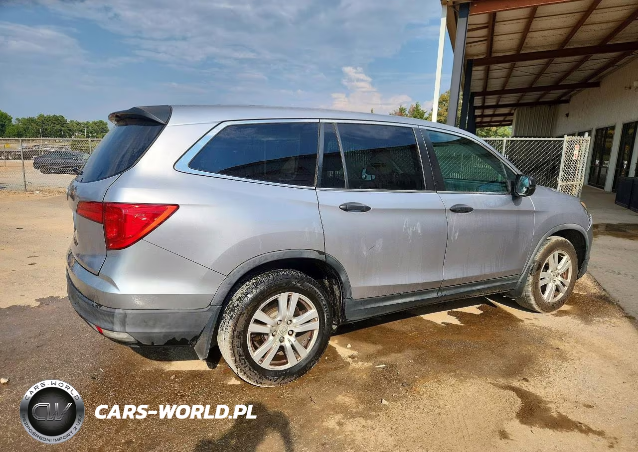 2016 Honda Pilot Lx VIN:5FNYF5H17GB026134 - 3