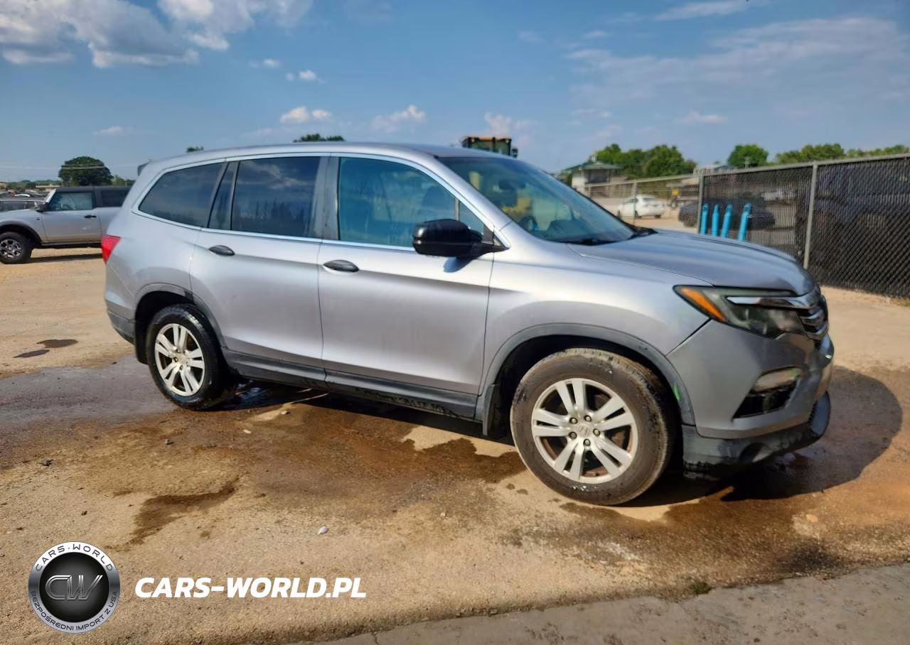 2016 Honda Pilot Lx VIN:5FNYF5H17GB026134 - 4