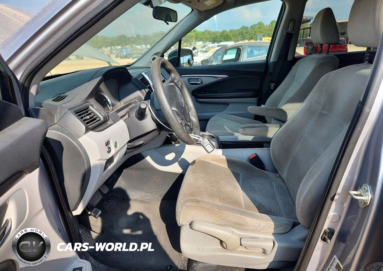 2016 Honda Pilot Lx VIN:5FNYF5H17GB026134 - 7