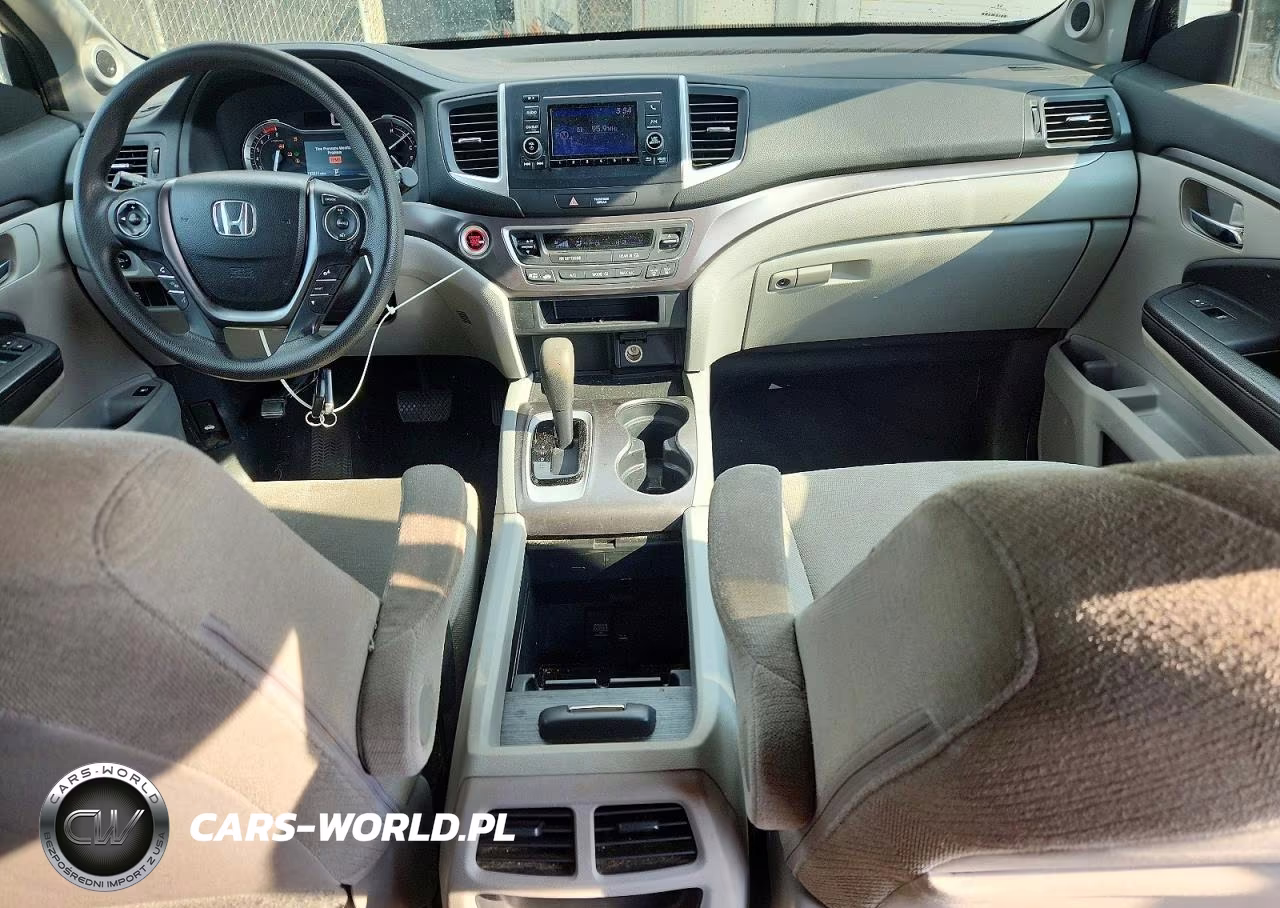 2016 Honda Pilot Lx VIN:5FNYF5H17GB026134 - 8