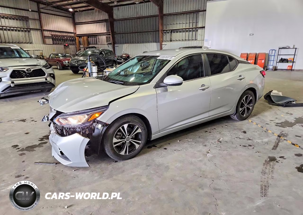 2022 Nissan Sentra Sv VIN:3N1AB8CV9NY287049 - 1