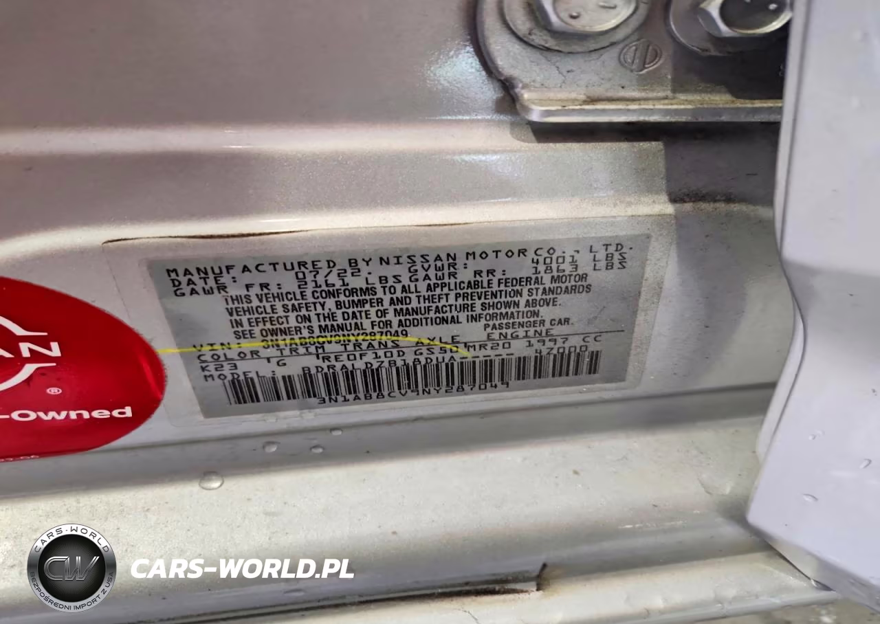 2022 Nissan Sentra Sv VIN:3N1AB8CV9NY287049 - 12