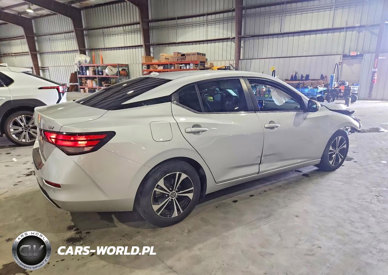 2022 Nissan Sentra Sv VIN:3N1AB8CV9NY287049 - 3