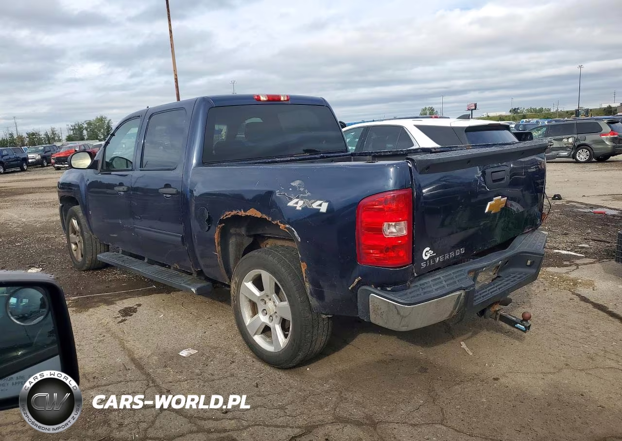 2009 Chevrolet Silverado K1500 VIN:3GCEK13C59G138654 - 2