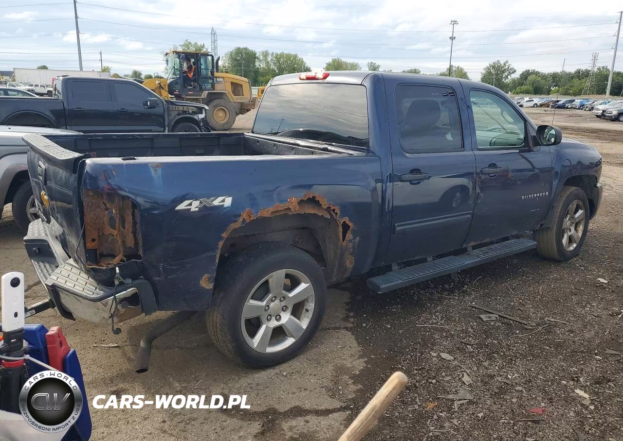 2009 Chevrolet Silverado K1500 VIN:3GCEK13C59G138654 - 3