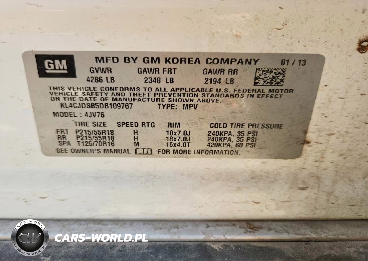 2013 Buick Encore Premium VIN:KL4CJDSB5DB109767 - 13