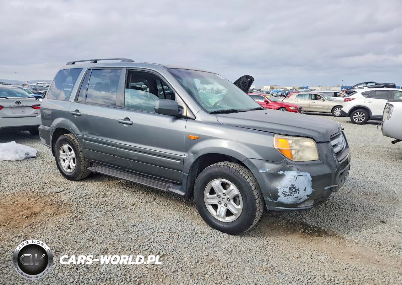 2008 Honda Pilot Vp VIN:5FNYF28248B008425 - 4