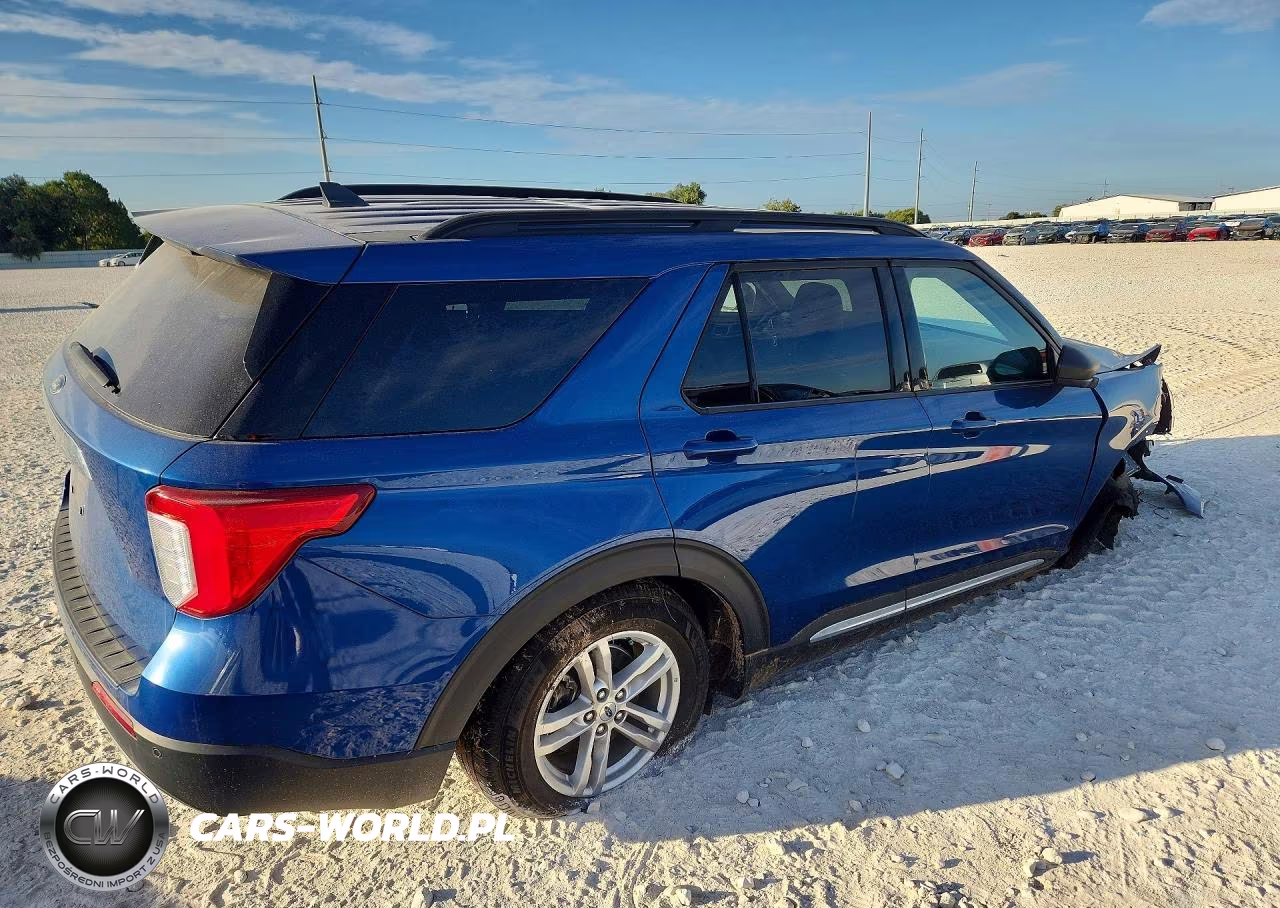 2022 Ford Explorer Xlt VIN:1FMSK7DH1NGA53621 - 3