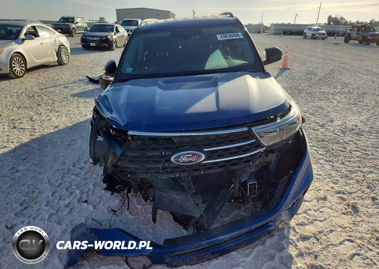 2022 Ford Explorer Xlt VIN:1FMSK7DH1NGA53621 - 5