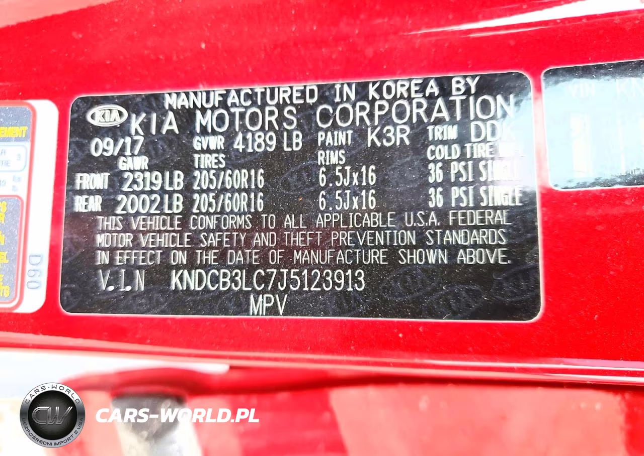 2018 Kia Niro Lx VIN:KNDCB3LC7J5123913 - 13