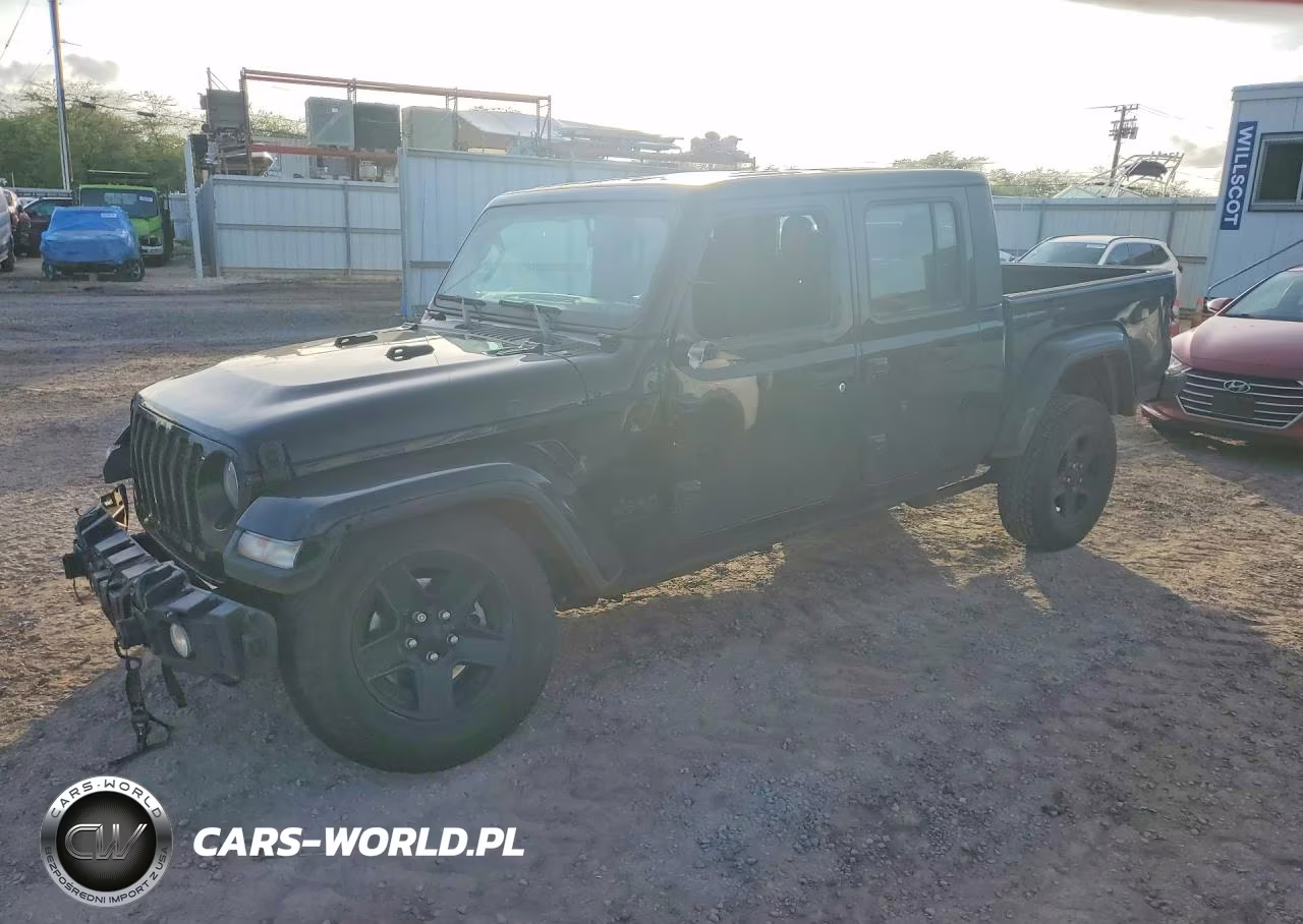 2021 Jeep Gladiator Sport VIN:1C6HJTAG2ML592476 - 1