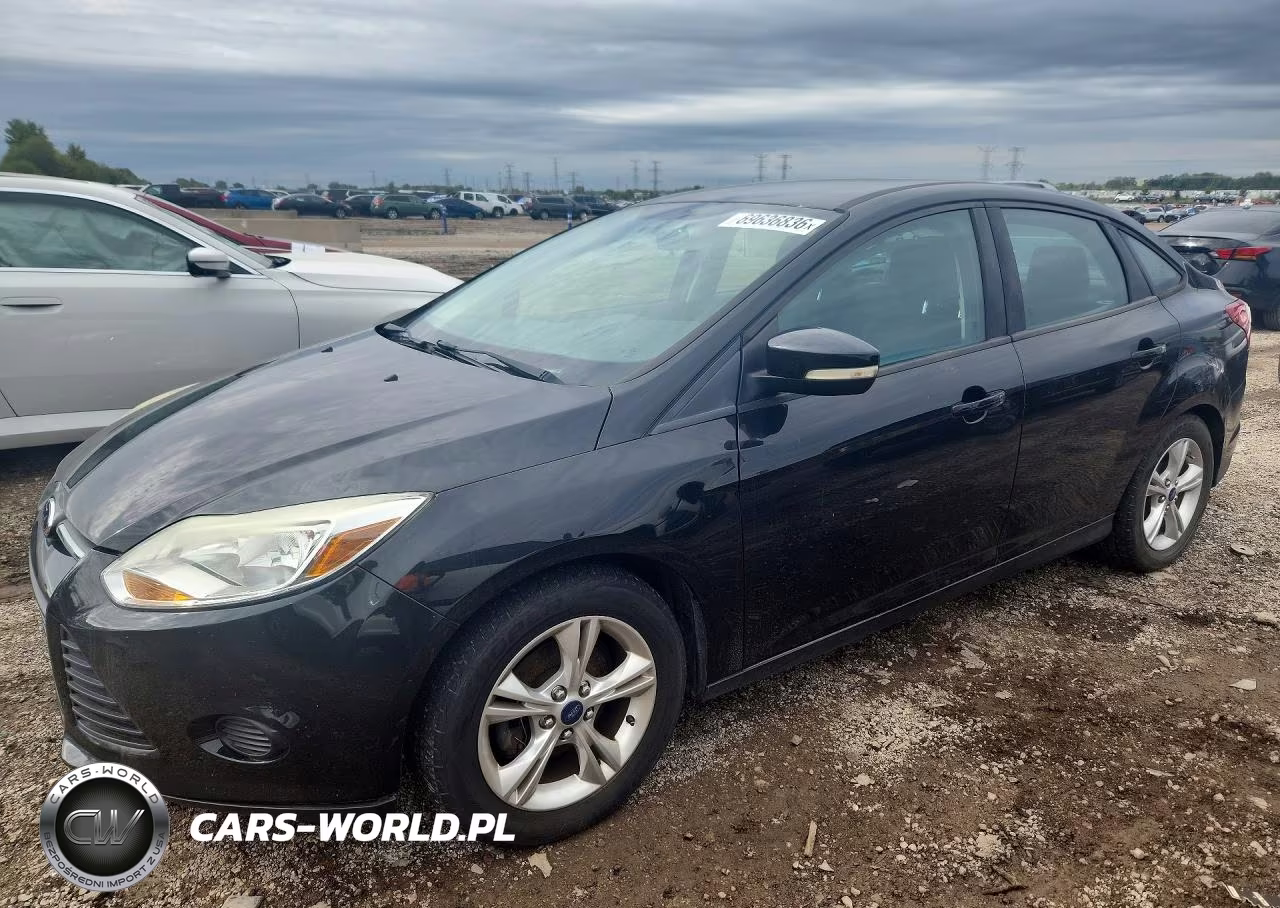 2014 Ford Focus Se VIN:1FADP3F25EL223458 - 1