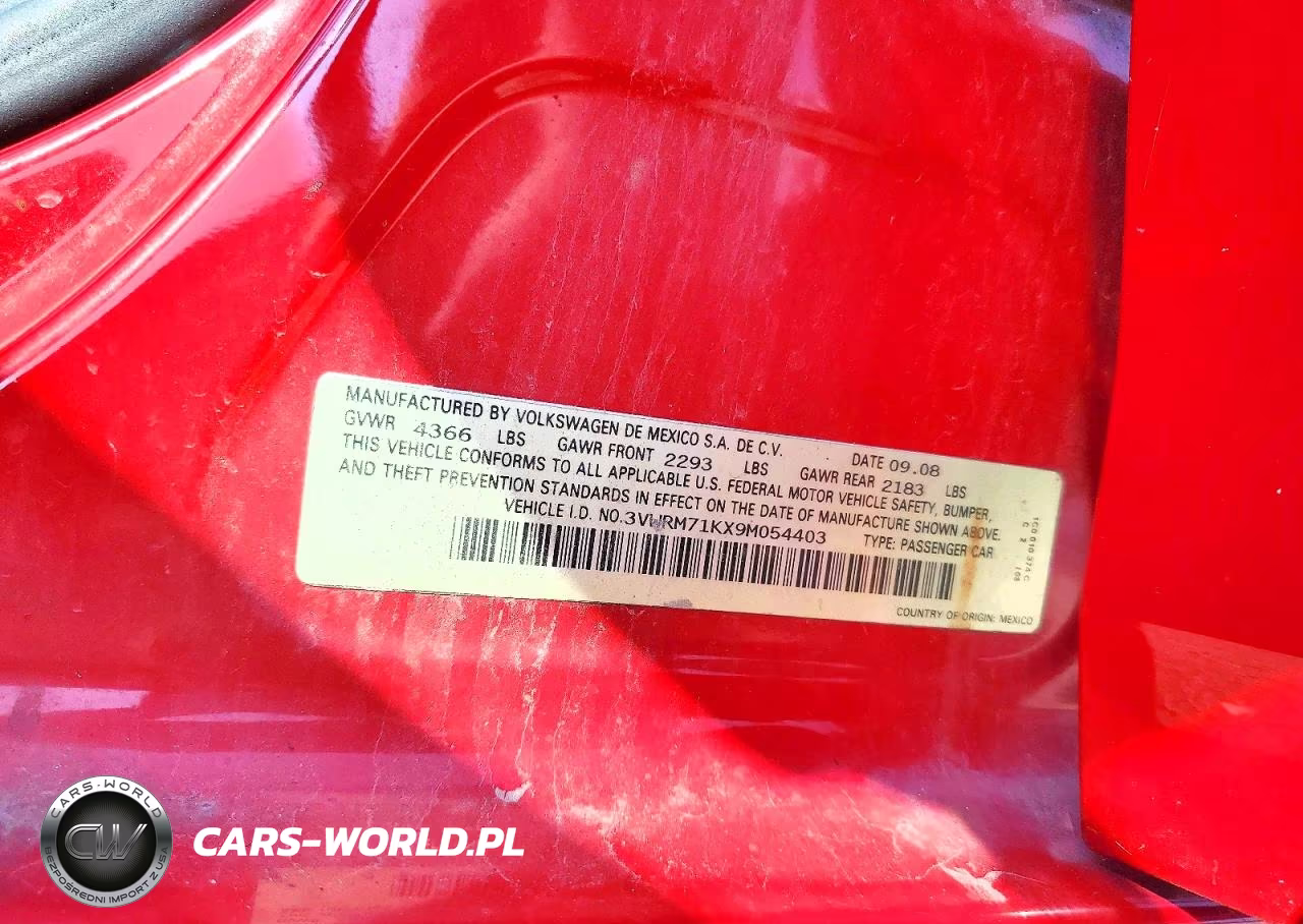 2009 Volkswagen Jetta Se VIN:3VWRM71KX9M054403 - 12