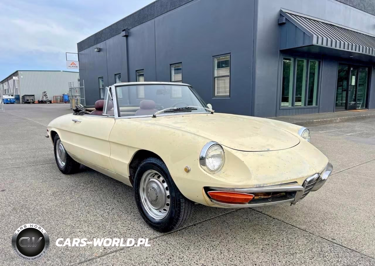 1969 Alfa Duetto Con VIN:AR1480400 - 1