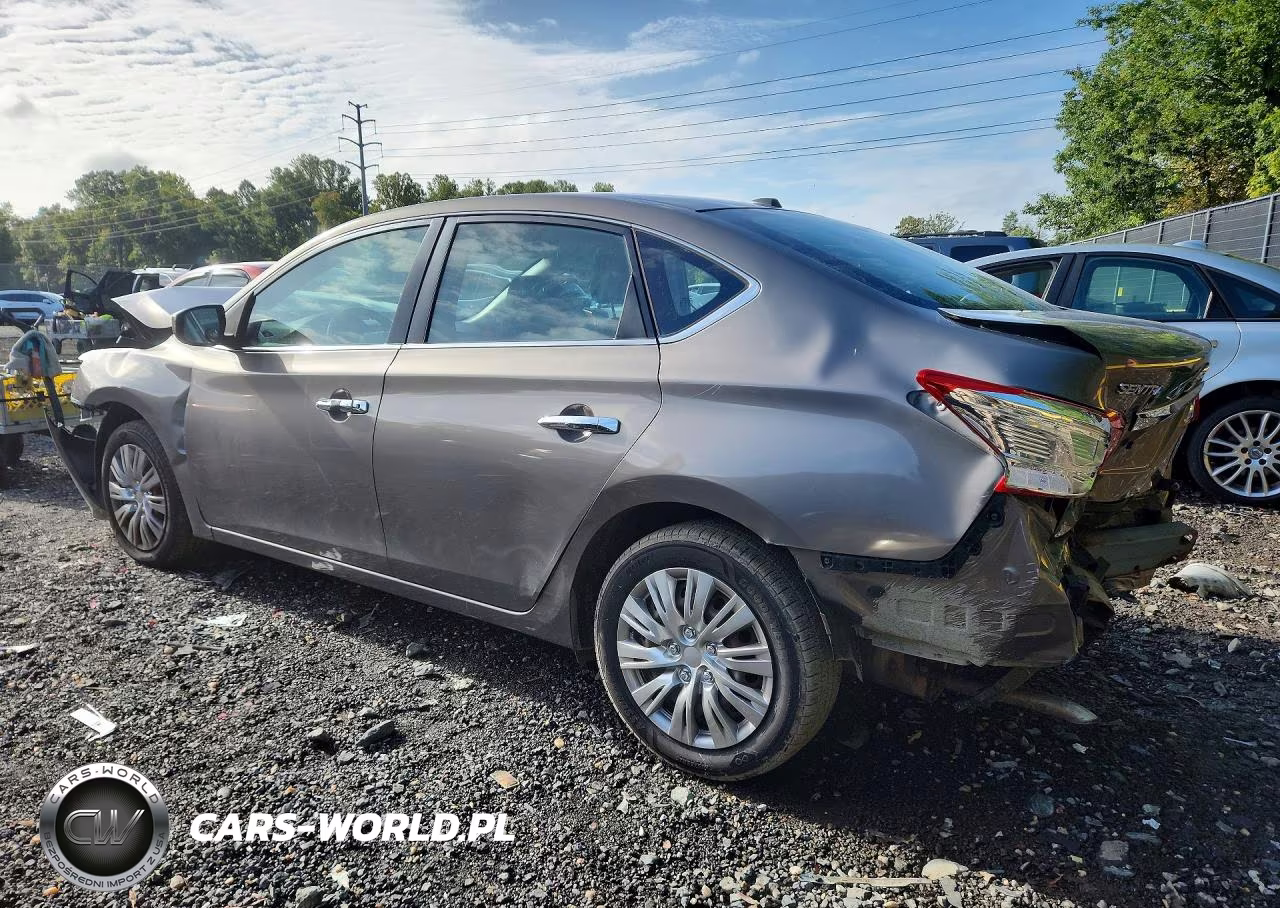 2016 Nissan Sentra Sv VIN:3N1AB7AP3GL641355 - 2