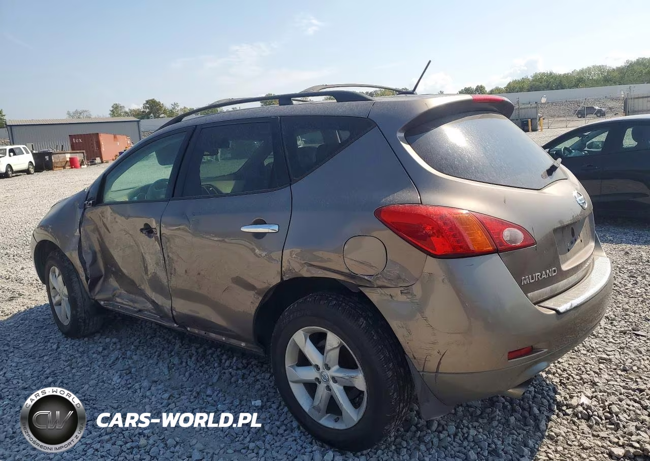 2010 Nissan Murano S VIN:JN8AZ1MU2AW007435 - 2