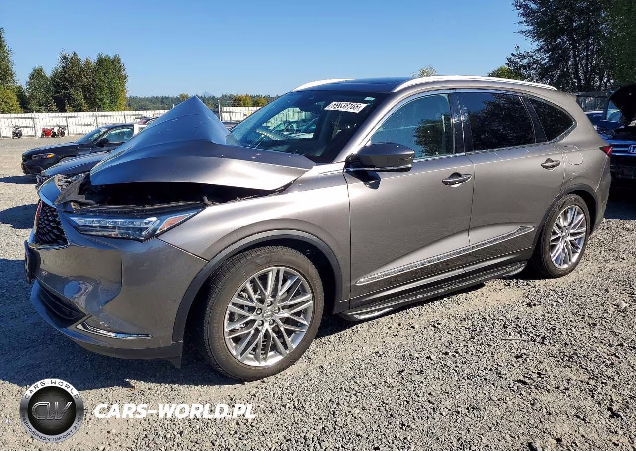 2022 Acura Mdx Advance VIN:5J8YE1H83NL044148 - 1