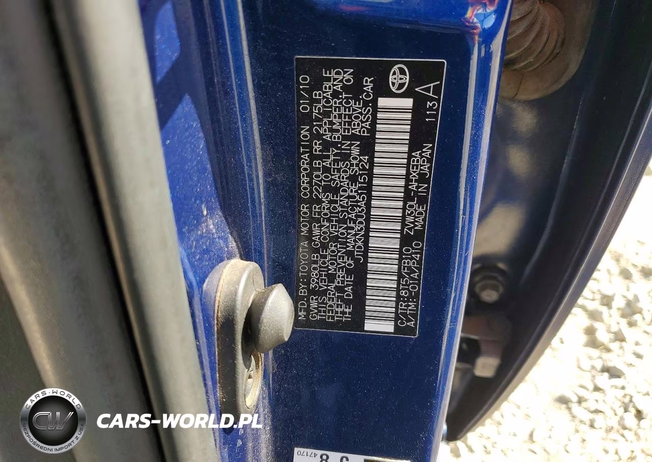 2010 Toyota Prius Iii VIN:JTDKN3DU3A5115124 - 12