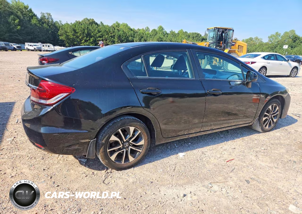 2013 Honda Civic Ex VIN:19XFB2F85DE272425 - 3