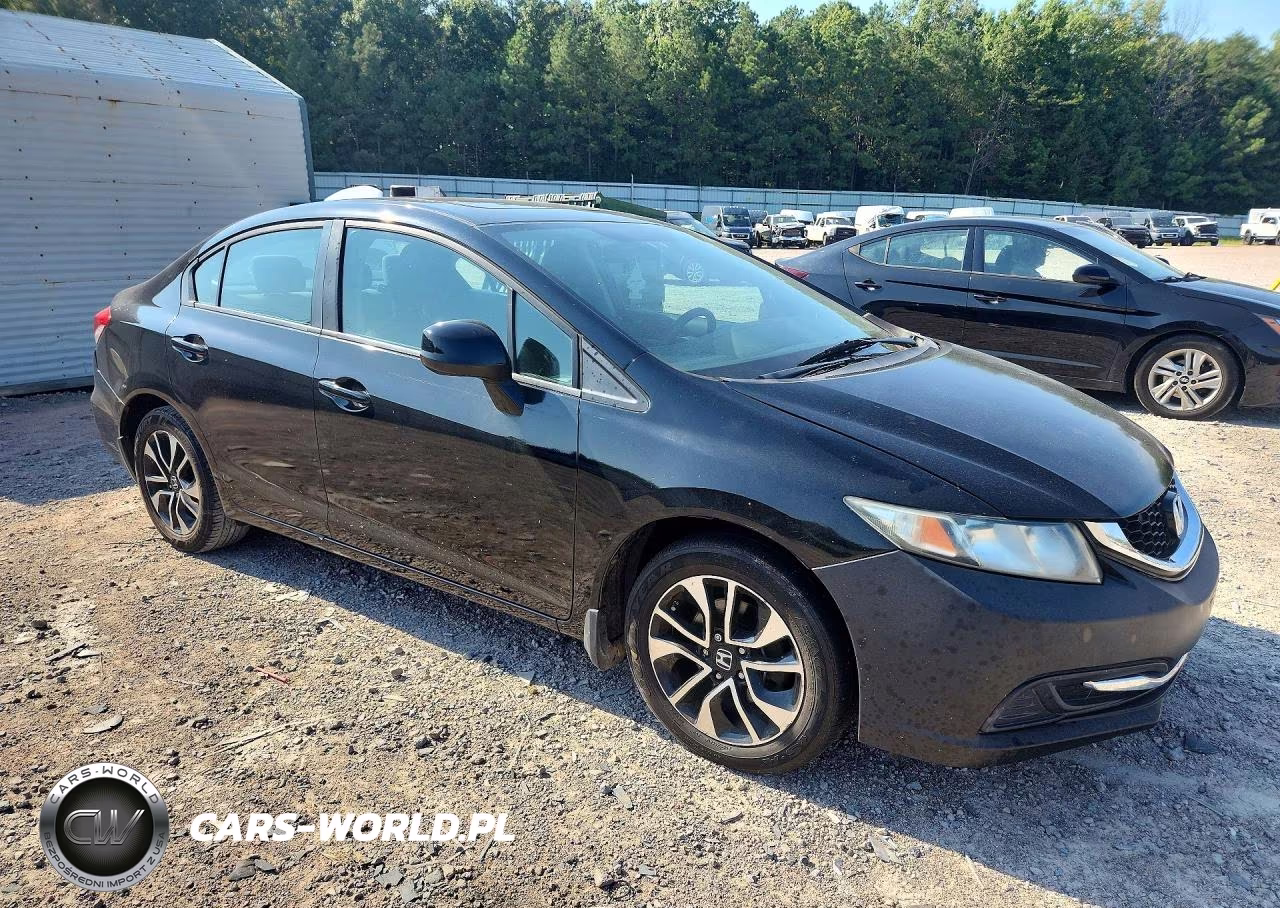 2013 Honda Civic Ex VIN:19XFB2F85DE272425 - 4